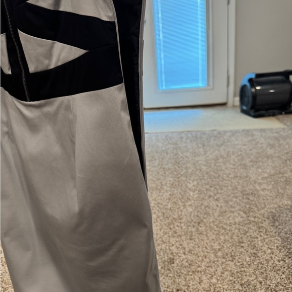 Worthington Black and Gray Midi Dress New with Tag - Picture 3 of 10